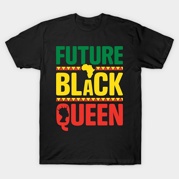 Future black queen T-Shirt by Epsilon99